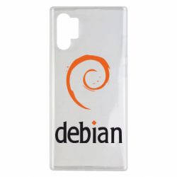 Чехол для Samsung Note 10 Plus Debian - PrintSalon