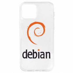 Чехол для iPhone 12 Debian - PrintSalon