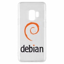 Чехол для Samsung S9 Debian - PrintSalon