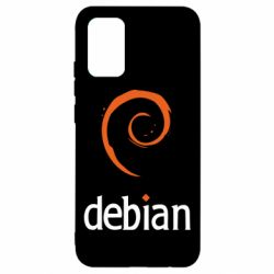 Чехол для Samsung A02s/M02s Debian - PrintSalon