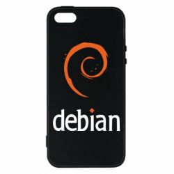 Чехол для iPhone5/5S/SE Debian - PrintSalon