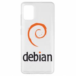 Чехол для Samsung A51 Debian - PrintSalon