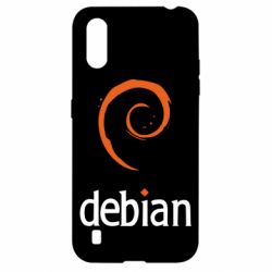 Чехол для Samsung A01/M01 Debian - PrintSalon