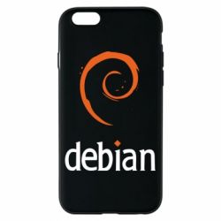Чехол для iPhone 6/6S Debian - PrintSalon