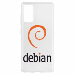 Чехол для Samsung S20 FE Debian - PrintSalon