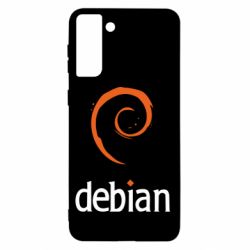 Чехол для Samsung S21+ Debian - PrintSalon