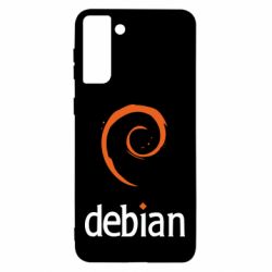 Чехол для Samsung S21 Ultra Debian - PrintSalon
