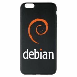 Чехол для iPhone 6 Plus/6S Plus Debian - PrintSalon