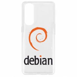 Чехол для Oppo Reno 4 Pro Debian - PrintSalon