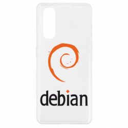 Чехол для Oppo Find X2 Debian - PrintSalon