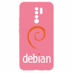 Чехол для Xiaomi Redmi 9 Debian - PrintSalon