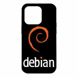 Чехол для iPhone 14 Pro Debian - PrintSalon
