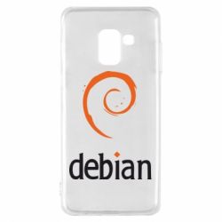 Чехол для Samsung A8 2018 Debian
