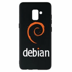 Чехол для Samsung A8+ 2018 Debian - PrintSalon