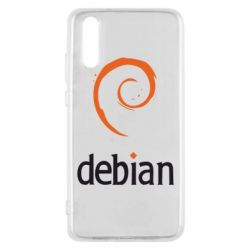 Чехол для Huawei P20 Debian - PrintSalon