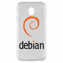 Чехол для Samsung J3 2017 Debian - PrintSalon