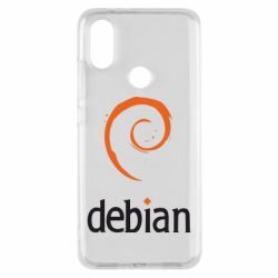 Чехол для Xiaomi Mi A2 Debian - PrintSalon