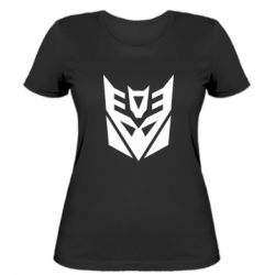 Жіноча футболка Decepticons logo - PrintSalon