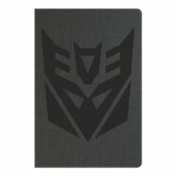 Блокнот з принтом Decepticons logo - PrintSalon