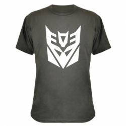 Камуфляжна футболка Decepticons logo - PrintSalon
