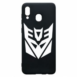 Чохол для Samsung A30 Decepticons logo - PrintSalon