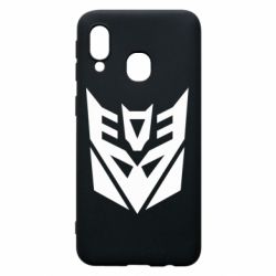 Чохол для Samsung A40 Decepticons logo - PrintSalon