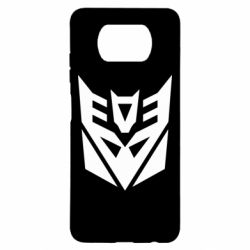 Чохол для Xiaomi Poco X3 Decepticons logo - PrintSalon