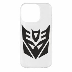 Чохол для iPhone 14 Pro Decepticons logo - PrintSalon