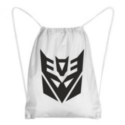 Рюкзак-мішок Decepticons logo - PrintSalon