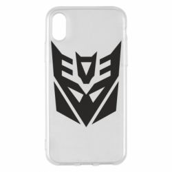Чохол для iPhone X/Xs Decepticons logo - PrintSalon