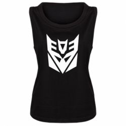 Майка жіноча Decepticons logo - PrintSalon