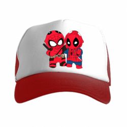 Кепка-тракер Дэдпул и Человек паук - PrintSalon