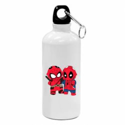 Фляга Дэдпул и Человек паук - PrintSalon