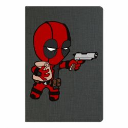 Блокнот з принтом Дедпуз з пакетиком - PrintSalon