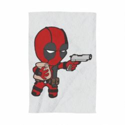 Рушник з принтом Дедпуз з пакетиком - PrintSalon