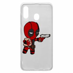 Чохол для Samsung A30 Дедпуз з пакетиком - PrintSalon