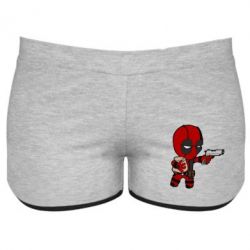 Жіночі шорти Дедпуз з пакетиком - PrintSalon