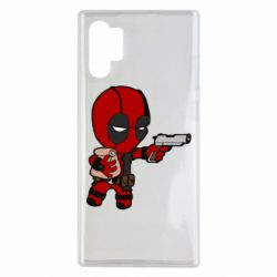 Чохол для Samsung Note 10 Plus Дедпуз з пакетиком - PrintSalon