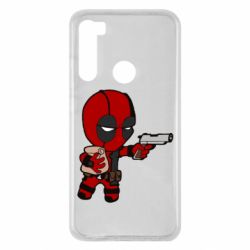 Чохол для Xiaomi Redmi Note 8 Дедпуз з пакетиком - PrintSalon