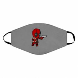 Маска багаторазова Дедпуз з пакетиком - PrintSalon