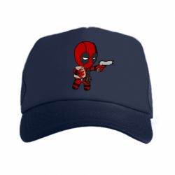 Кепка-тракер Дедпуз з пакетиком - PrintSalon