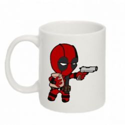Чашка 320ml Дедпул с пакетиком-PrintSalon Чашка 320ml Дедпул с пакетиком