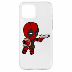 Чохол для iPhone 12 Pro Max Дедпуз з пакетиком - PrintSalon