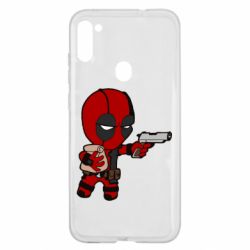 Чохол для Samsung A11 / M11 Дедпуз з пакетиком - PrintSalon