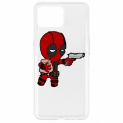 Чохол для Oppo Reno 4 Lite Дедпуз з пакетиком - PrintSalon