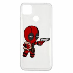 Чохол для Xiaomi Redmi 9c Дедпуз з пакетиком - PrintSalon