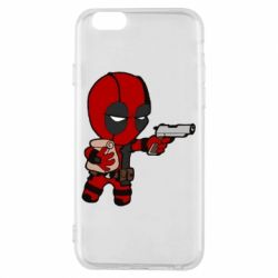 Чохол для iPhone 6/6S Дедпуз з пакетиком - PrintSalon