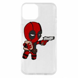 Чохол для iPhone 14 Дедпуз з пакетиком - PrintSalon