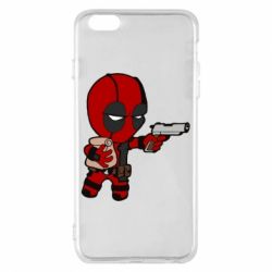 Чохол для iPhone 6 Plus/6S Plus Дедпуз з пакетиком - PrintSalon