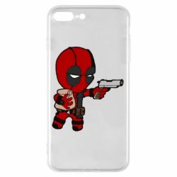 Чохол для iPhone 7 Plus Дедпуз з пакетиком - PrintSalon